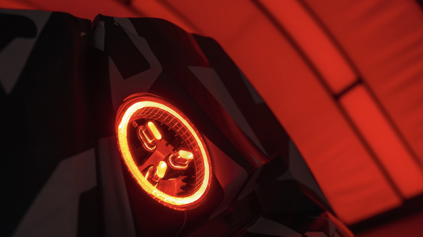 Mercedes-AMG EV saloon teaser - rear detail